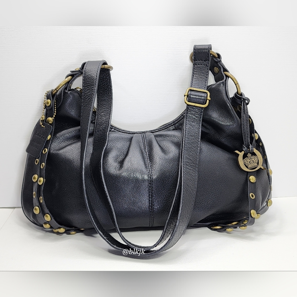 Born Leather Crossbody/Shoulder Bag *Black* EUC